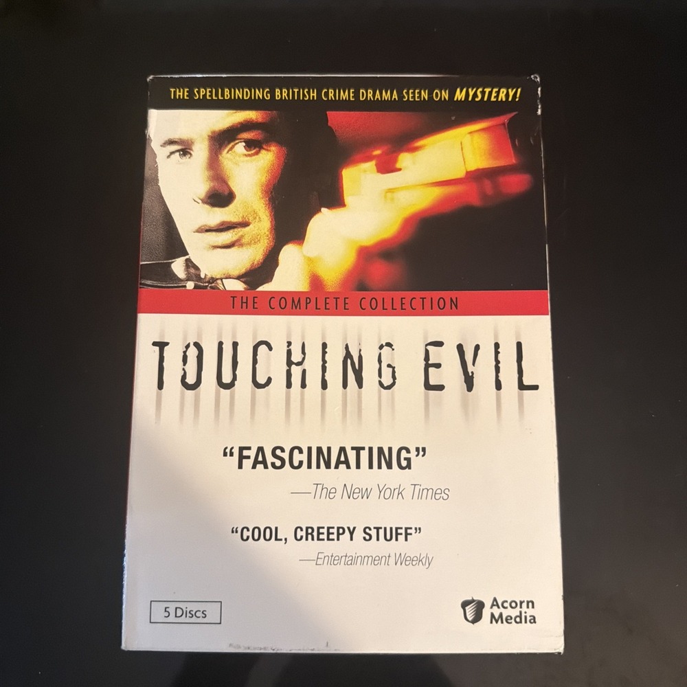 Touching Evil: The Complete Collection (DVD, 2010, 5-Disc Set) Scratch Free